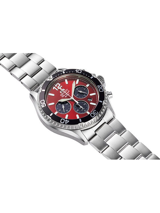Orient Orient Zegarek RA-TX0207R10B Srebrny