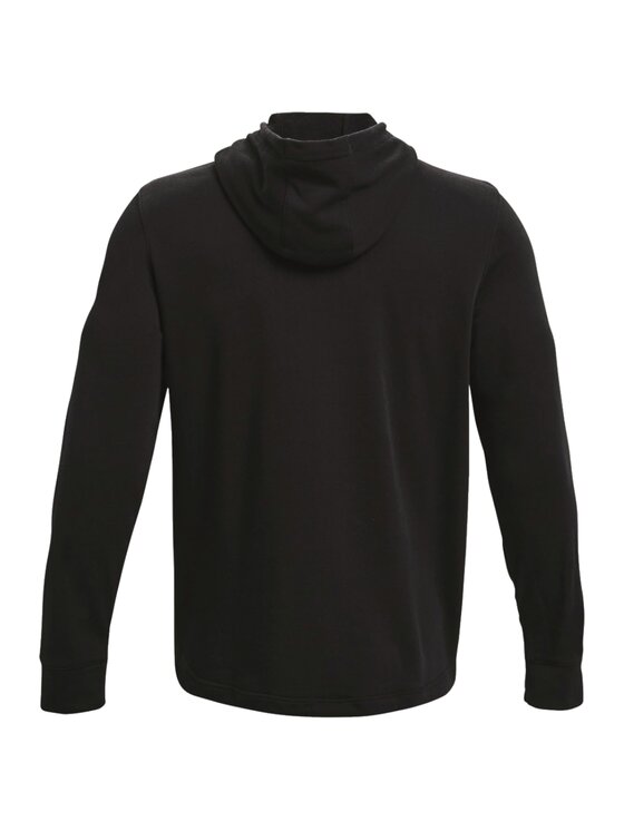 Under Armour Under Armour Bluza Under Armour Rival Terry Big Logo Hoodie Czarny Regular Fit