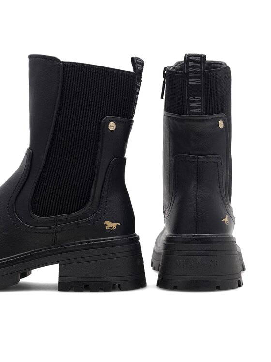 Mustang Mustang Botine 1469-501 Negru
