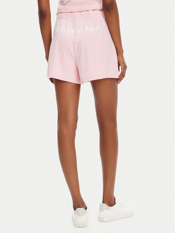 Juicy Couture Juicy Couture Sport rövidnadrág Dream Of Shrt JCLHS125506 Rózsaszín Regular Fit