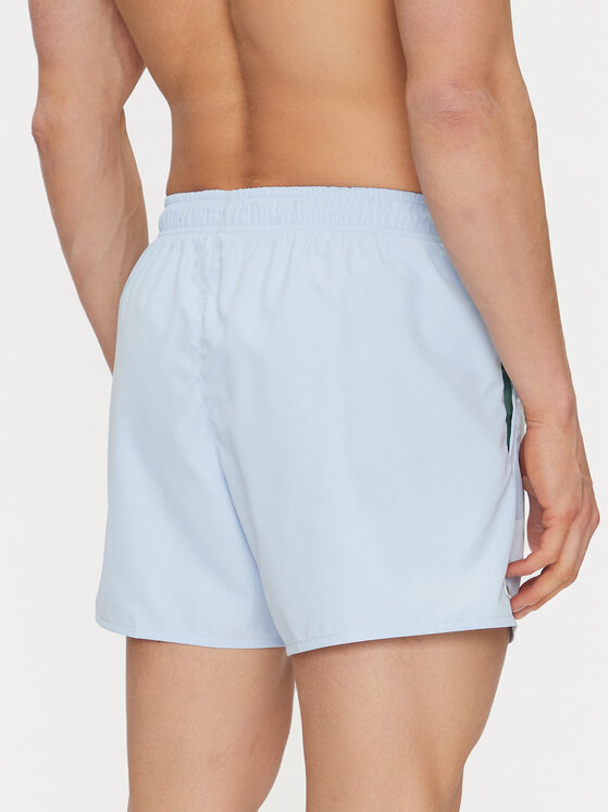 Lacoste Lacoste Plavecké šortky MH6270 Světle modrá Regular Fit