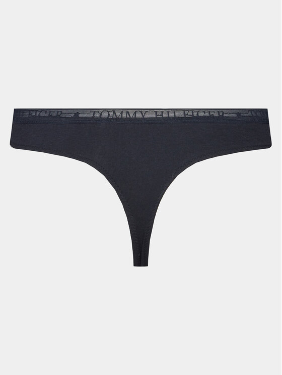 Tommy Hilfiger Tommy Hilfiger Sada 3 kusů string kalhotek UW0UW04890 Barevná