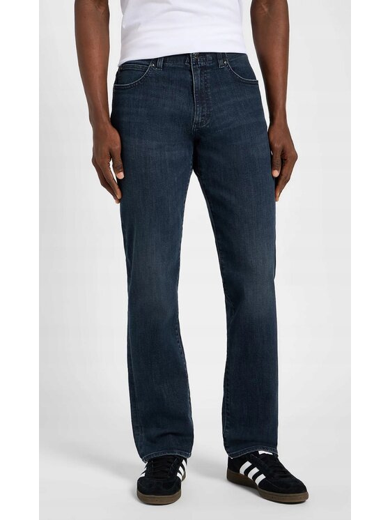 Lee Lee Jeansy Straight Fit XM - Extreme Motion - Tapered Leg Niebieski Tapered Fit