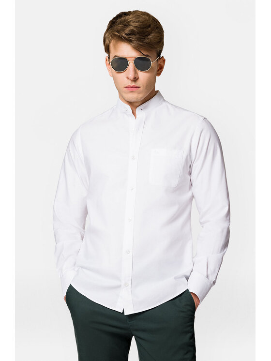 Lancerto Lancerto Koszula Rachel 3 KO073123000009 Biały Slim Fit