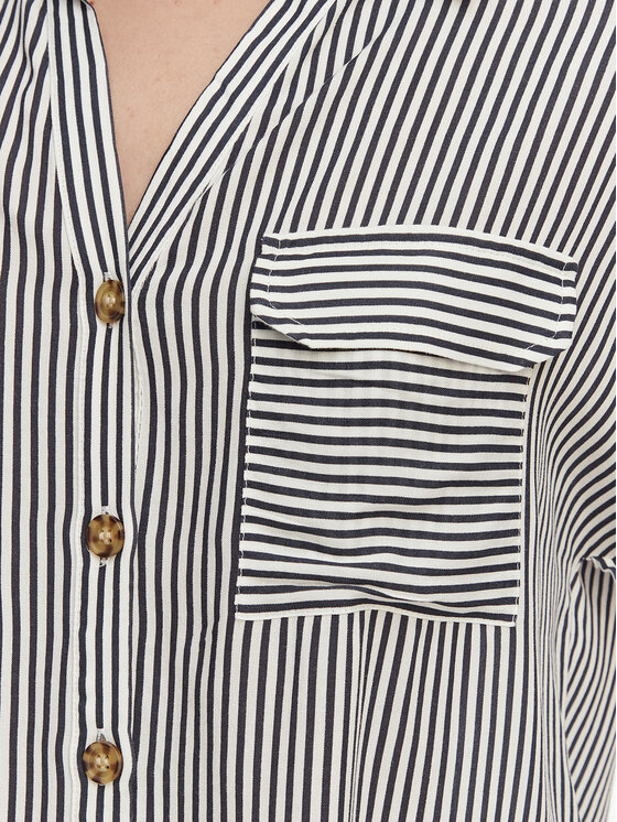 Vero Moda Vero Moda Πουκάμισο Bumpy 10310139 Σκούρο μπλε Regular Fit