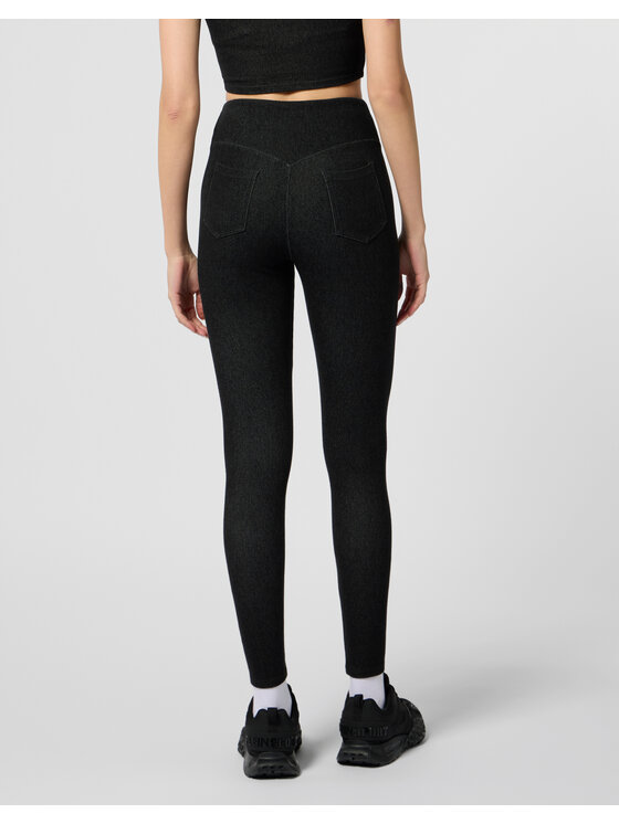 Plein Sport Plein Sport Leggings 29190 Nero Active Fit