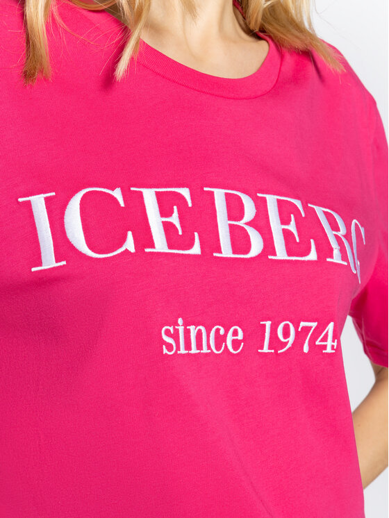 Iceberg Iceberg T-Shirt 20EI1P0F09A6331 Růžová Regular Fit