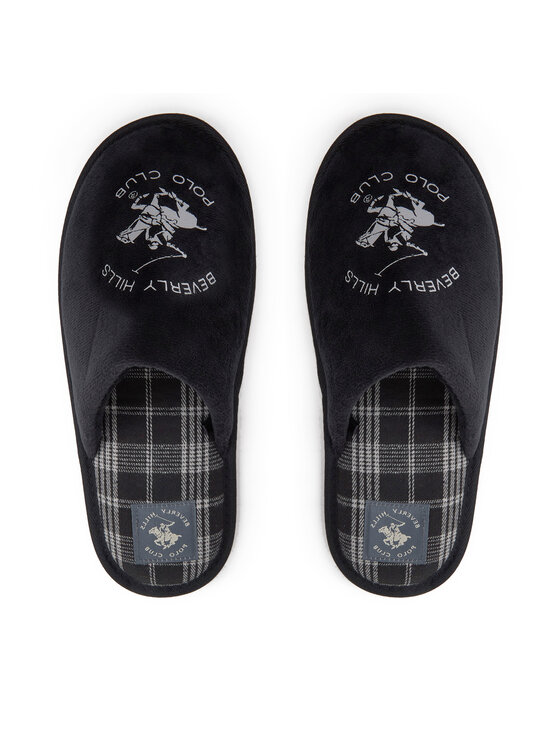 Beverly Hills Polo Club Beverly Hills Polo Club Παντόφλες Σπιτιού P4194525 Μαύρο