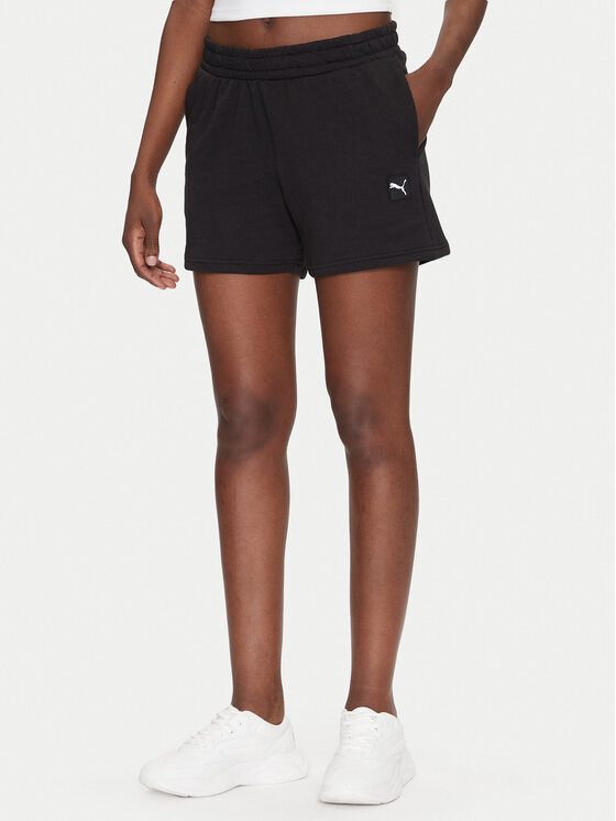 Puma Puma Pantaloni scurți sport ESS Elevated 5" 685020 Negru Regular Fit