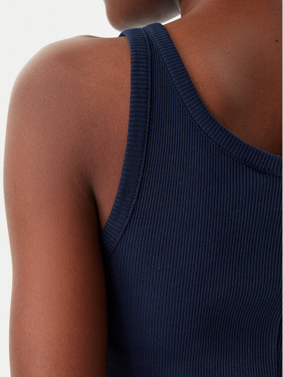 Tommy Jeans Tommy Jeans Φόρεμα καθημερινό DW0DW19477 Σκούρο μπλε Slim Fit