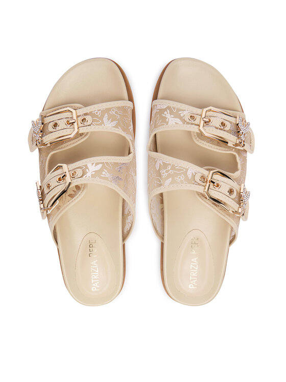 Patrizia Pepe Patrizia Pepe Ciabatte PPJ386.02 Beige chiaro