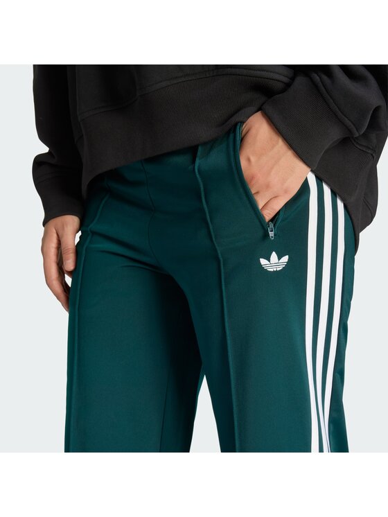 adidas adidas Παντελόνι φόρμας Firebird KG3701 Πράσινο Loose Fit