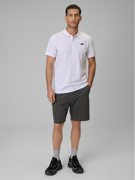 4F 4F Polo NOS Biały Regular Fit