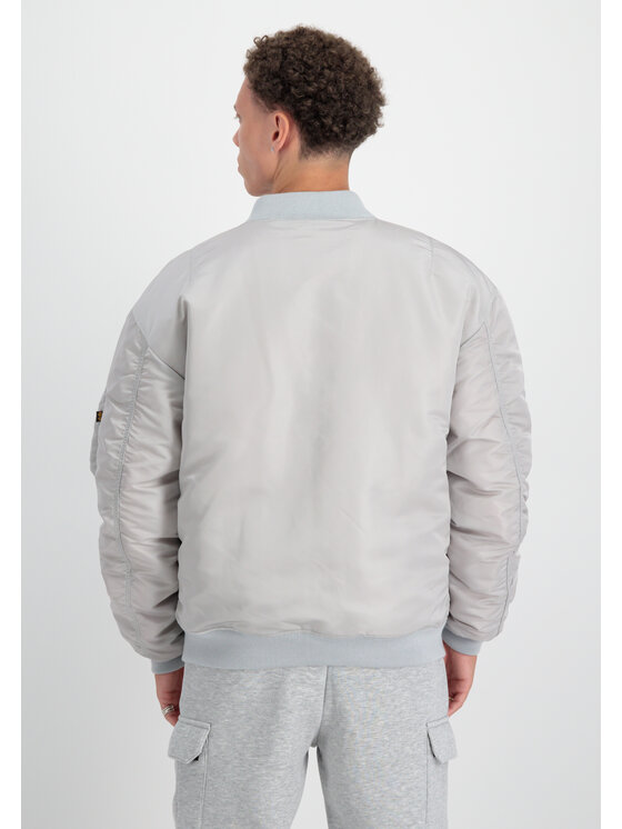 Alpha Industries Alpha Industries Kurtka bomber MA-1 CS Bomber Jacket Szary Loose Fit