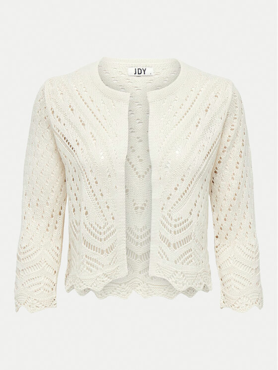 JDY JDY Strickjacke Sun 15184486 Écru Regular Fit