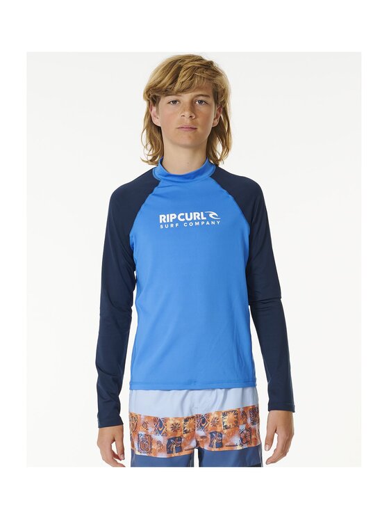 Rip Curl Rip Curl Koszulka do pływania Shock Upf L/S-Boy Niebieski