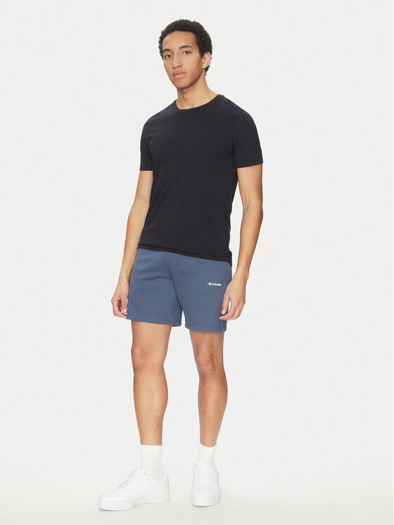 Columbia Columbia Športové kraťasy Meridian Creek™ 2120092 Tmavomodrá Regular Fit