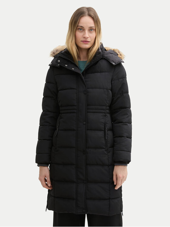 Tom Tailor Zimné bundy 1042915 Čierna Regular Fit