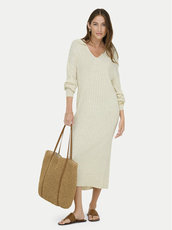 ONLY ONLY Kootud kleit Tessa 15353117 Beež Regular Fit