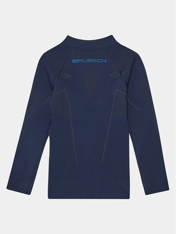 Brubeck Brubeck Bielizna termoaktywna górna LS1364J Granatowy Slim Fit