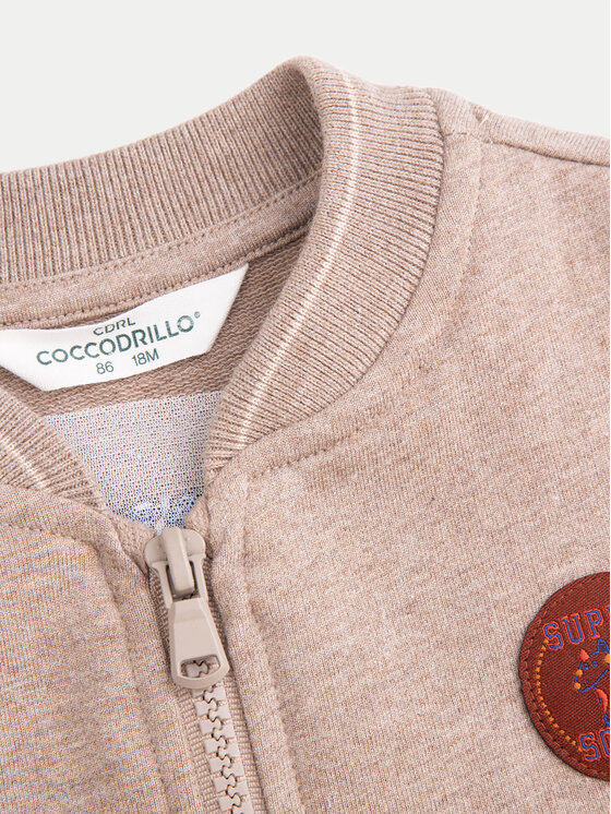 Coccodrillo Coccodrillo Bluza ZC4132201BBN Beżowy Regular Fit