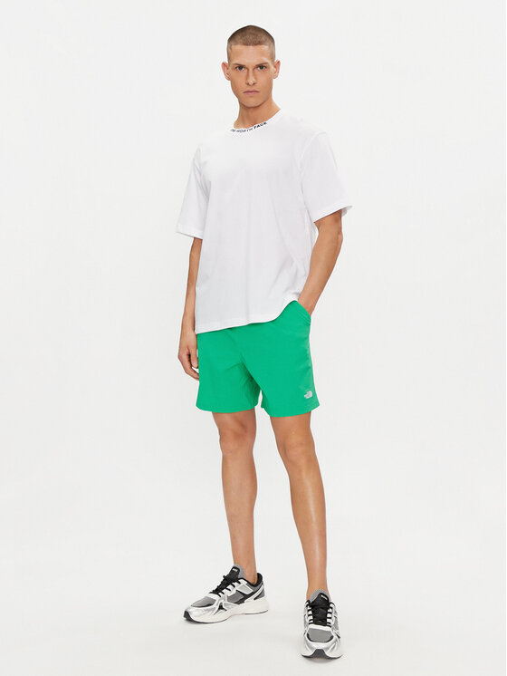 The North Face The North Face T-krekls Zumu NF0A87DD Balts Regular Fit