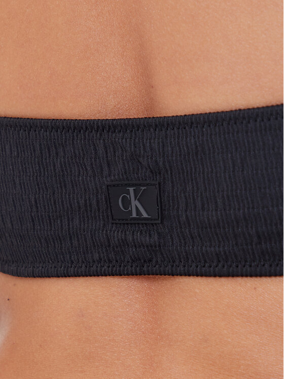 Calvin Klein Swimwear Calvin Klein Swimwear Μπικίνι πάνω μέρος KW0KW02726 Μαύρο