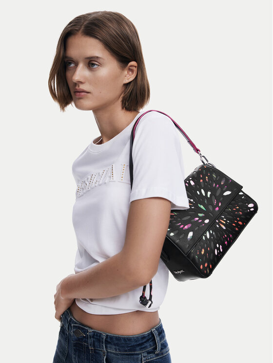 Desigual Desigual Handtasche 25SAXP90 Schwarz