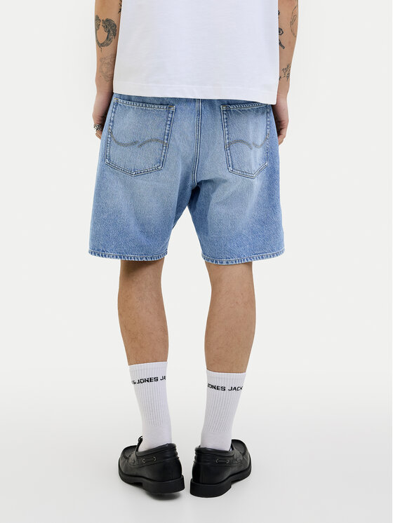Jack & Jones Jack & Jones Szorty jeansowe Tony 12269533 Niebieski Loose Fit