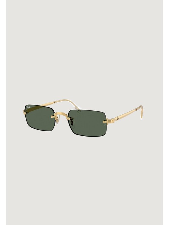 Ray-Ban Ray-Ban Okulary przeciwsłoneczne Rettangolare - Unisex Złoty