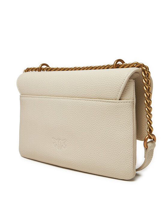 PINKO PINKO Rankinė Love One Soft Mini AI 24-25 PLTT 104528 A29Q Écru