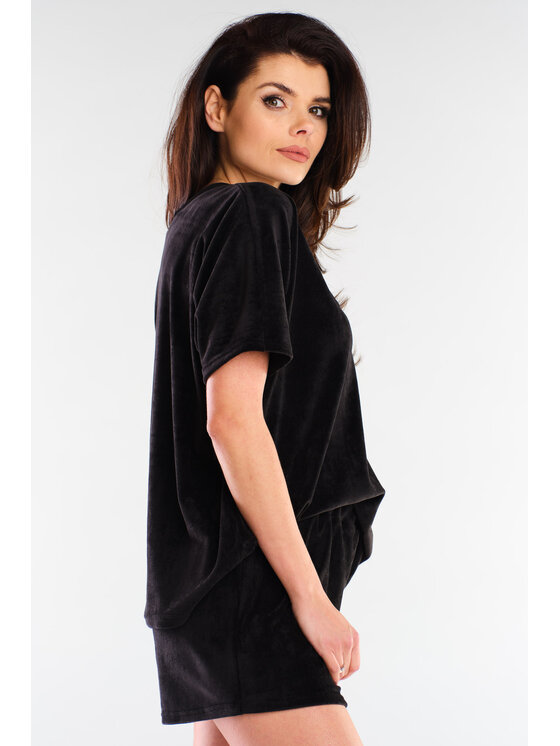 Awama Awama Szorty A418 Czarny Basic Fit