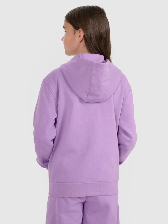 4F 4F Bluza 4FJRAW25TSWSF2466-51S Fioletowy Oversize