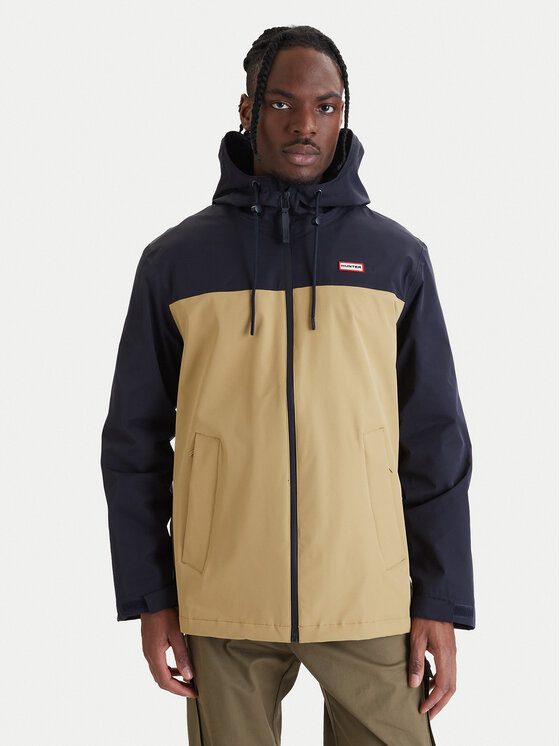 Hunter Hunter Μπουφάν μεταβατικό Originals HARM0006261 Σκούρο μπλε Regular Fit