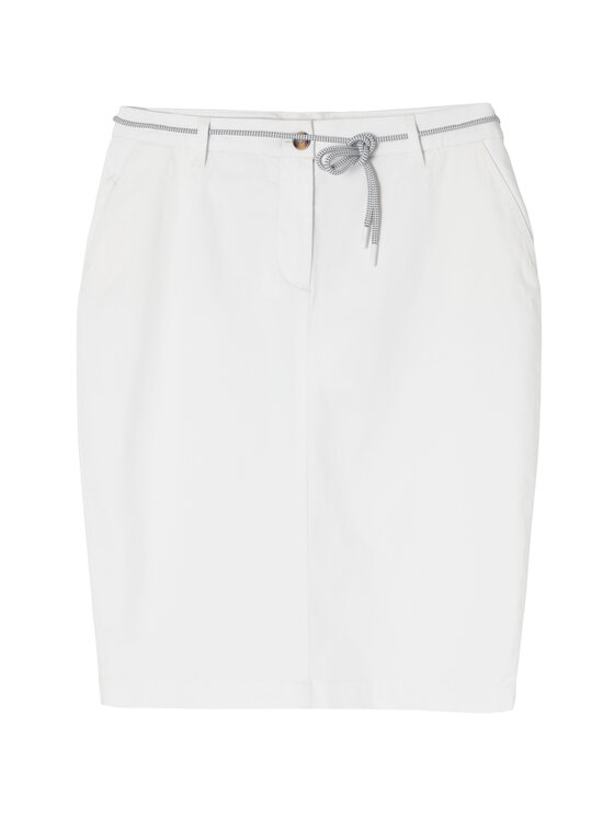 TATUUM Tatuum Midi sukně Hinoki 1 T2307.174 Bílá Loose Fit