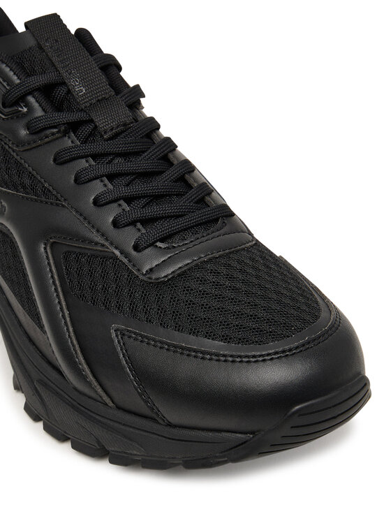 Calvin Klein Calvin Klein Sneakers Hike Runner Laceup Strip M-Lt HM0HM02154 Negru