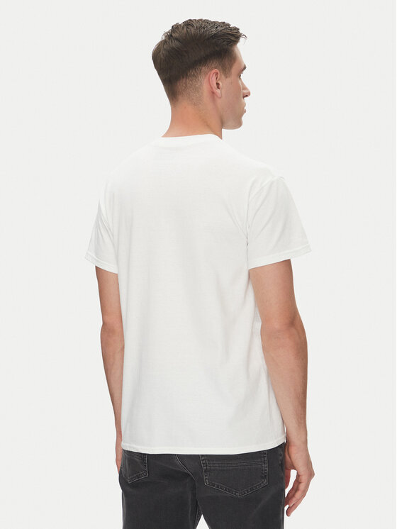 Etnies Etnies T-Shirt Team Emroidery 4130003738 Biały Regular Fit