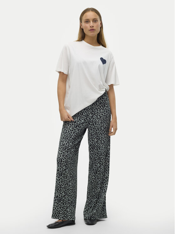 Vero Moda Vero Moda Tričko Halle 10321318 Biela Loose Fit