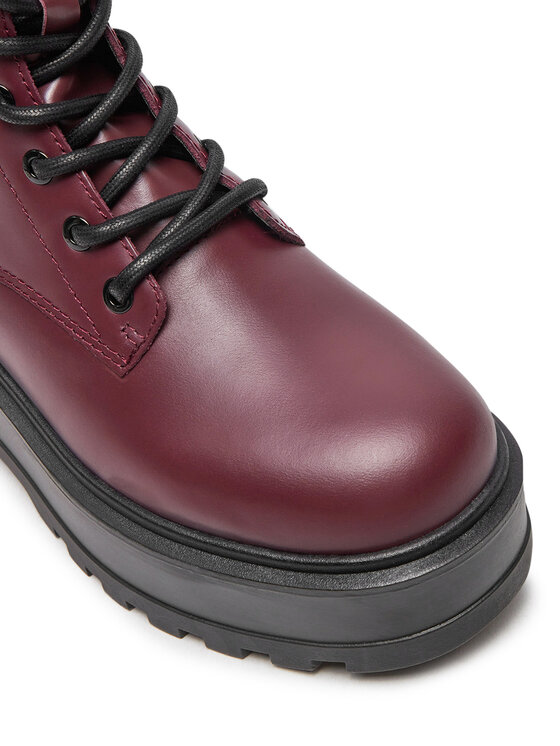 Calvin Klein Jeans Calvin Klein Jeans Scarponcini Flatform YW0YW01535 Bordeaux
