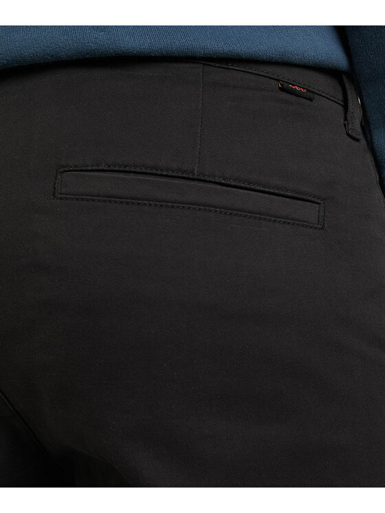 Lee Lee Chinosy L71FTY01 Czarny Regular Fit