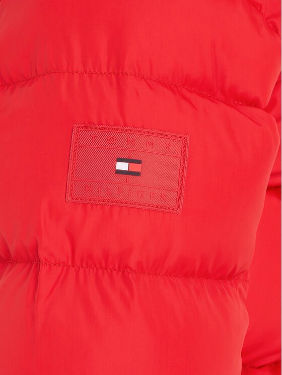 Tommy Hilfiger Tommy Hilfiger Žieminė striukė Essential KB0KB08341 S Oranžinė Regular Fit
