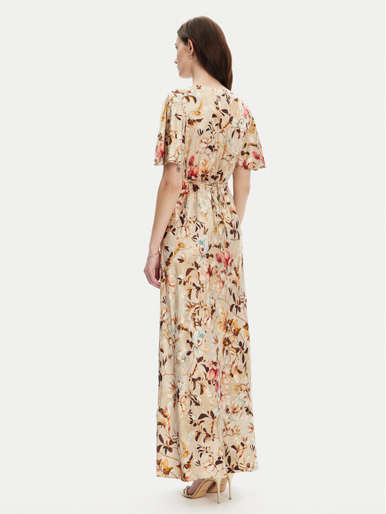 Guess Guess Abendkleid W5YK01 WHEZ2 Beige Regular Fit