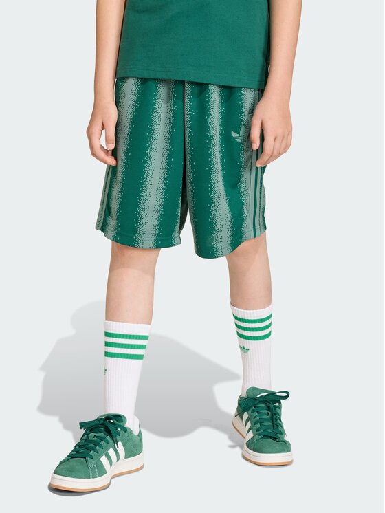 adidas adidas Szorty materiałowe 159274 Zielony Oversize