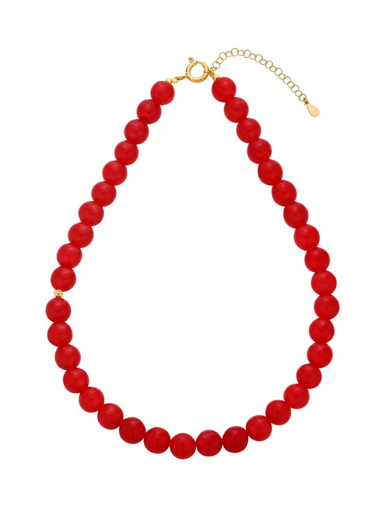 Alicja&Maria Jewellery Alicja&Maria Jewellery Naszyjnik Carris Czerwony