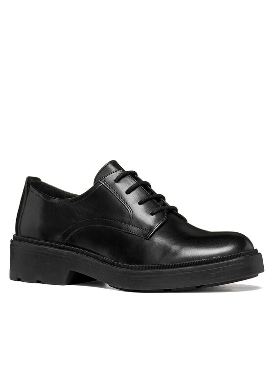 Geox Geox Nizki čevlji D Swelen D665GJ 43 C9999 Črna