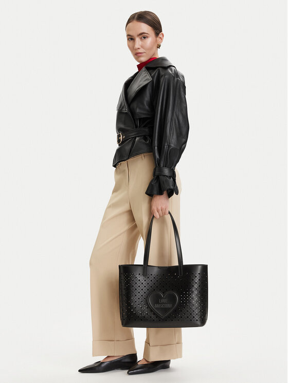 LOVE MOSCHINO Geantă JC4289PP0OKK0000 Negru
