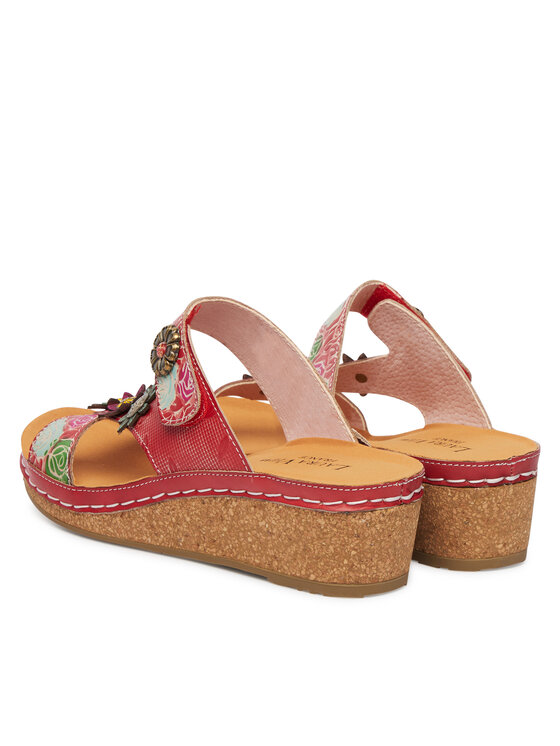 Laura Vita Laura Vita Шльопанці Facscineo 05 Червоний