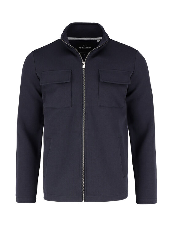 Volcano Volcano Bluza B-NORTH Granatowy Regular Fit