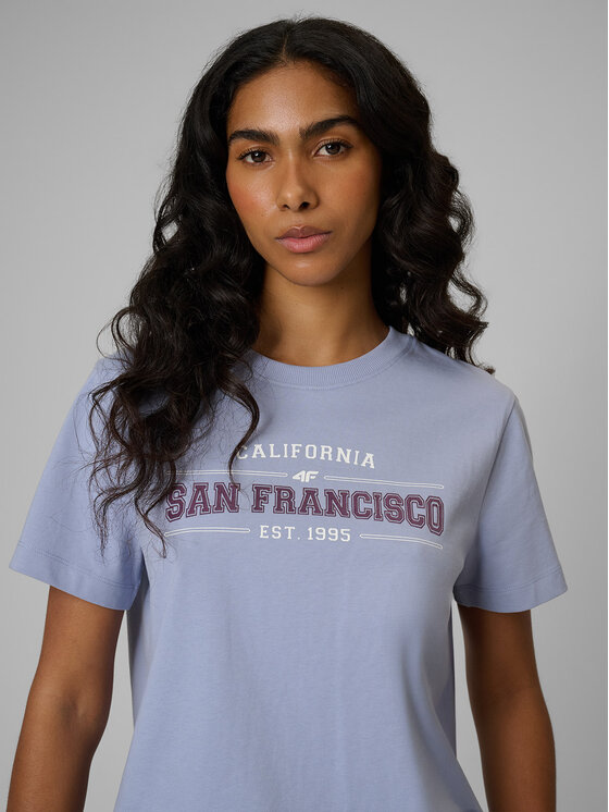4F 4F T-Shirt SPORTS CLUB Boxy Fit