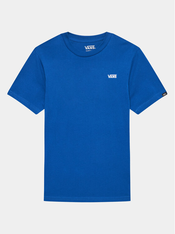 Vans T-krekls By Left Chest Tee Boys VN0A4MQ3 Zils Regular Fit